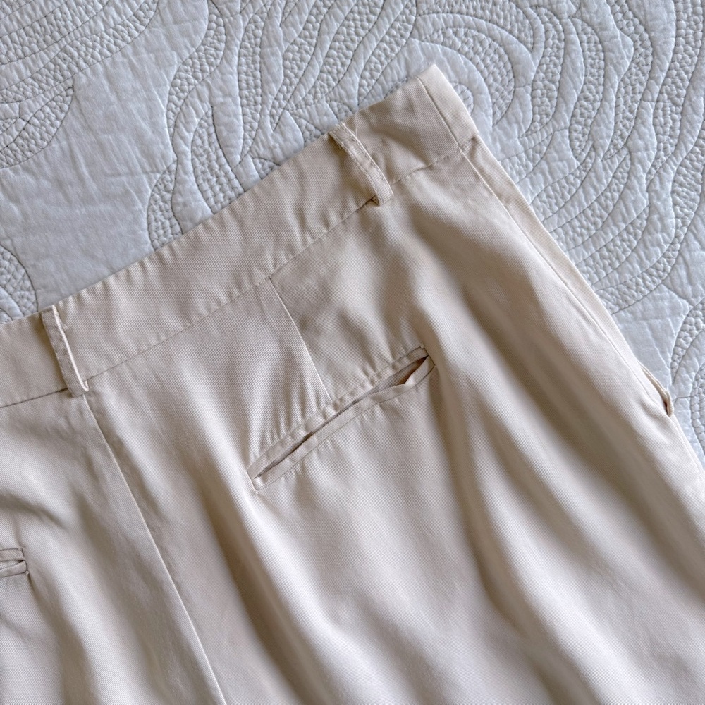 Reformation Wide-Leg Trousers in Beige - Picture 12 of 15